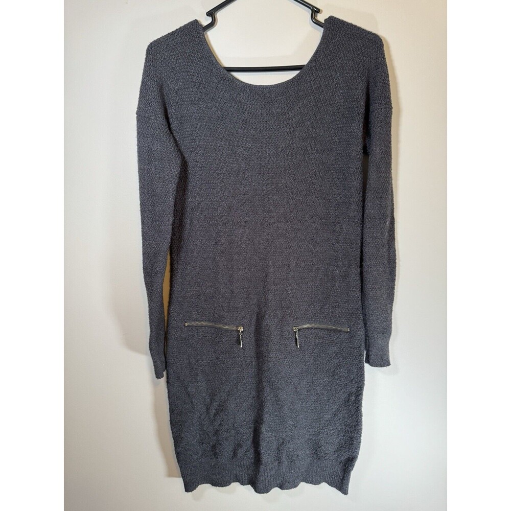 MINUS Wool Mid-length Dress Zipper Pockets Gray Size Small *MAKE OFFERS*